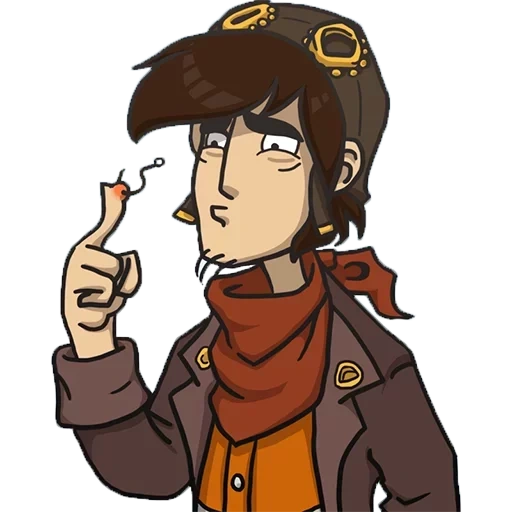 anime, deponia, rufus deponi, deponia juízes, caos em deponia