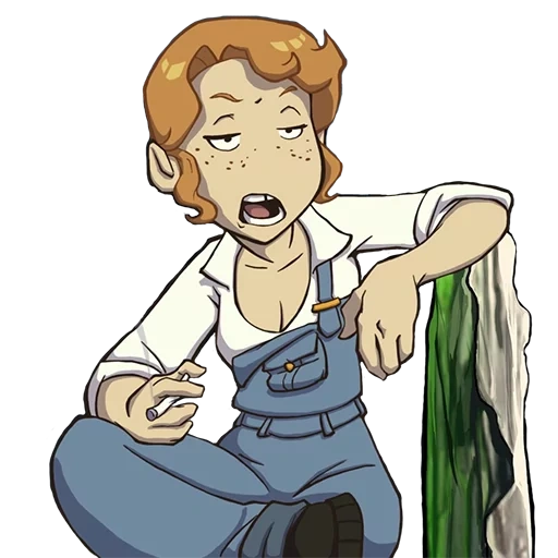 deponia tony, depósito de tony, deponi tony art, é preciso dois jogos, azul/owen owen grady