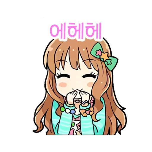 bild, kirari chibi, schöner anime, anime zeichnungen, der idolmaster