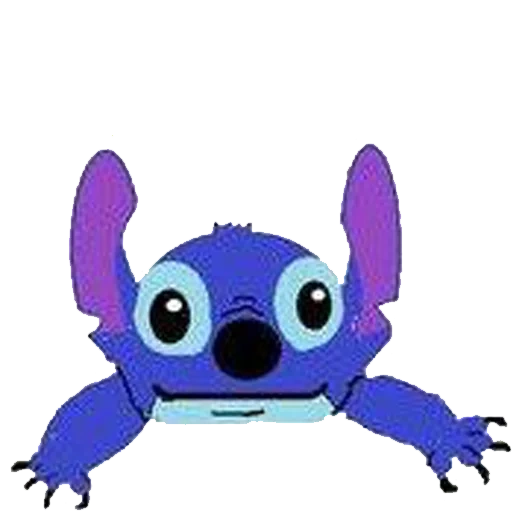 stych, gaya stech, stich okhan, stich kecil, stych dengan latar belakang putih