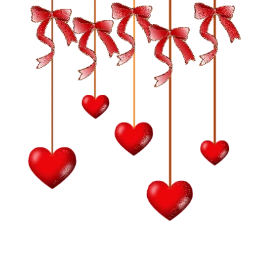сердце веревке, сердечки веревочке, день святого валентина, гирлянда сердечки вектор, сердце день святого валентина
