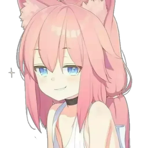 nekomiya hinata, аниме неко, неко аниме арт, nekomiya hinata vtuber, некомия хината