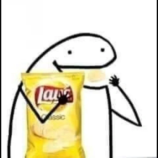 batatas fritas, memes, flork meme, o meme é alegre, os memes são engraçados