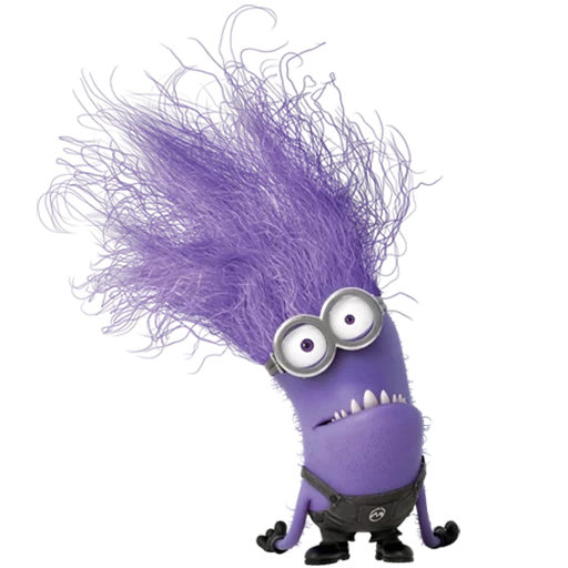 mignon purple, le serviteur violet est laid, dû les serviteurs violets, minion violet moche 2, ugly 2 minions violets