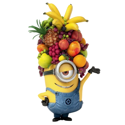 bob mignon, mignon downey, kaki tangan pisang, buah pion, antek-antek buah