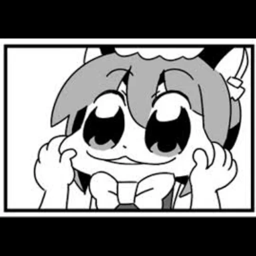 anime, pop team epic, chen honk honk, honk honk anime, chen honk honk 1920