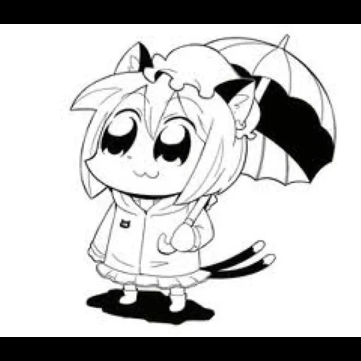 imagen de animación, touhou project, chen honk honk, animación honk honk, chen donghao honk honk