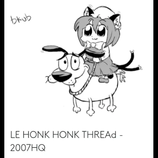 membunyikan, honk honk, doggo anderma, honk honk anime, karakter undertale