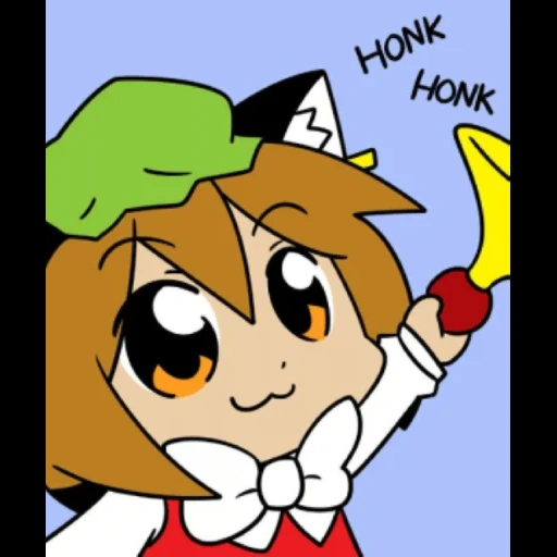 honk, anime, kanalisation, honk honk, chen honk honk