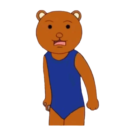 rostos, um urso, pedobir, garoto, choque kuma