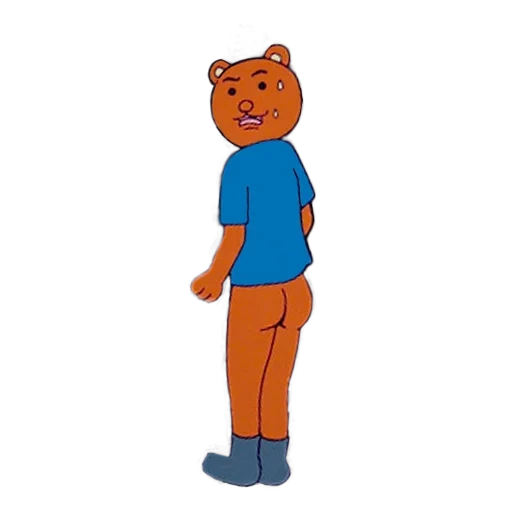 chico, personaje, rey arturo, dibujos animados de mishka chicos, oso oso con fondo transparente
