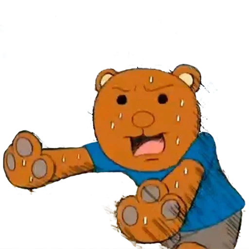 sebuah mainan, dear bear, beruang lucu, winnie pooh pedobir, ilustrasi beruang