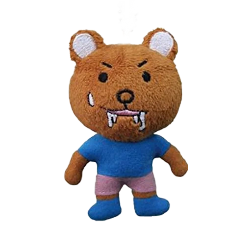 juguete de oso, juguete de oso, oso de juguete blando, juguete de palo de lujoso, brown cony toys mishka