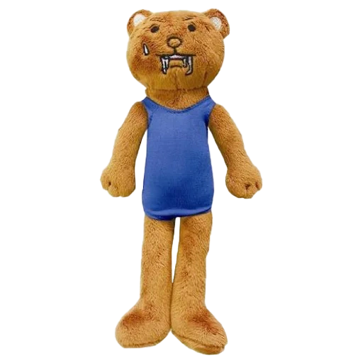 um brinquedo, urso, urso de brinquedo, urso de brinquedo, brinquedo suave do mouse de salsicha