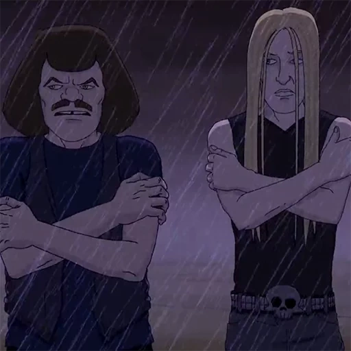 logam kapsis, grup logam kapsis, metal capsis dethklok, karakter logam kapsis, serial animasi metal kapsis