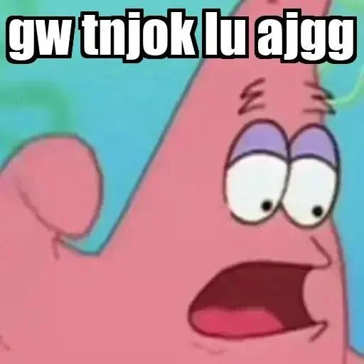 patrick, lucu sekali, patrick spencer, meme spongebob, patrick spongebob