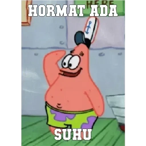 patrick, patrick starr, tidak ini patrick, halo ini patrick, tidak ini adalah patrick