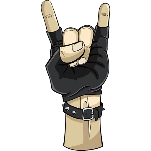 rock, hand, hand rock, rocker arm goat, hervey metal gesture