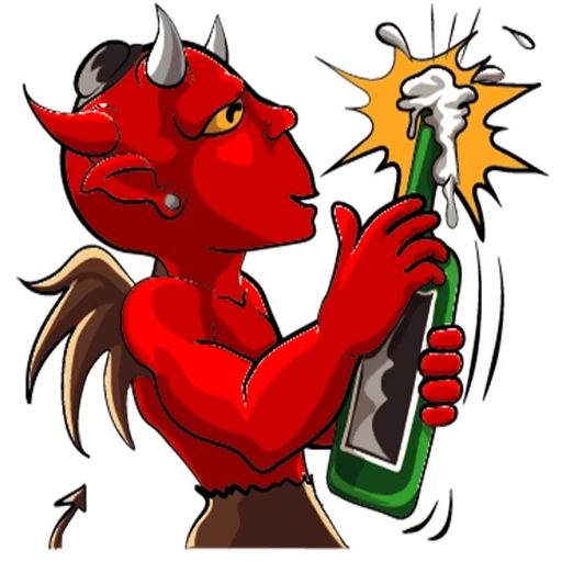 demônio, diabo, o diabo de satanás, diabo vermelho, stickle red devil