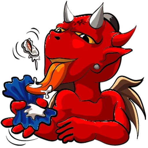 diabo, demônio, diabo vermelho, vamos vermelho, stickle red devil