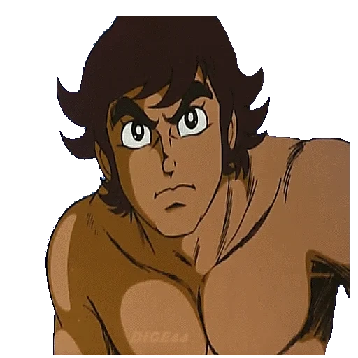 anime, mensch, ryoma nagara, devilman 1972, anime kämpfer von baki