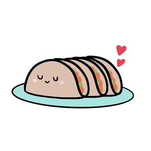 kawaii, clipart, dessins mignons, dessins légers mignons, dessins best frendes food