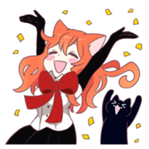 arte, rouge, gatto magico, rena rouge art, gatto magico remake