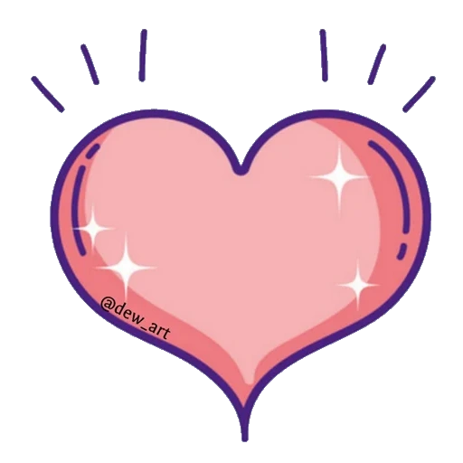 клипарт, сердце иконка, сердце любовью, розовые сердца, маленькие розовые сердечки