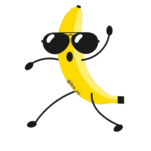 banana, бананы, живой банан, веселый банан, банан смешной