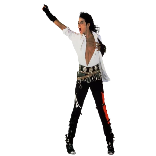 michael jackson, michael jackson dance, affiche michael jackson, michael jackson croissance complète, michael jackson avec un fond blanc en pleine hauteur