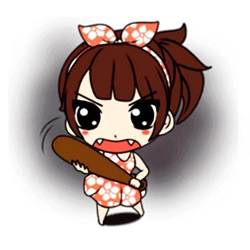 chibi, chibiki, abina chibik, personagens de anime, kotori minas chibi