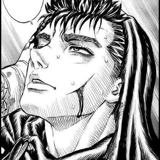 berserk, berserk manga, gats berserk manga, berserke mang frame, gats berserk aesthetics