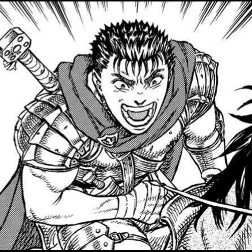 enloquecido, enloquecido, manga berserk, manga berserk