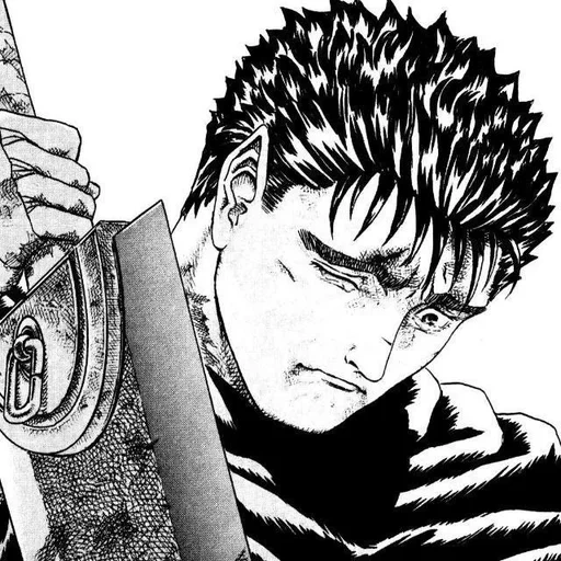 berserker, berserk, kentaro miura, comic rager, racer le personnage