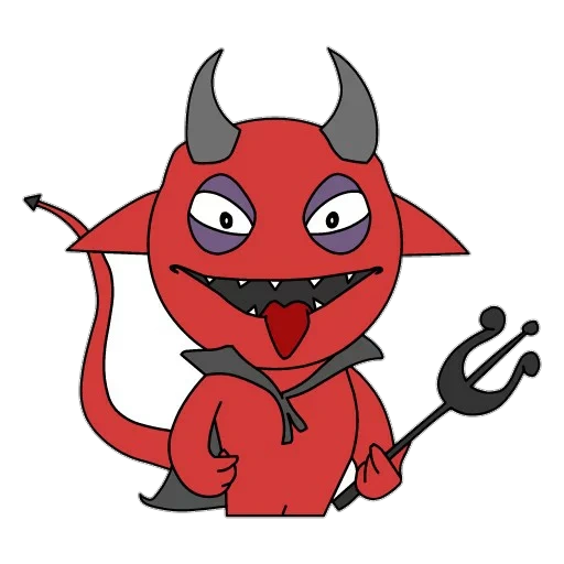 satanás, pequeño diablo, pequeño demonio, el diablo es ridículo, pequeño demonio