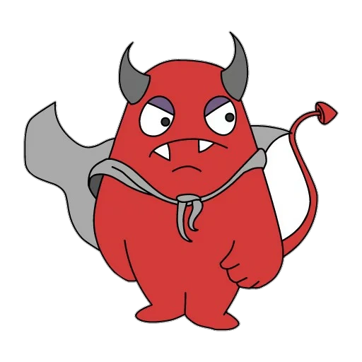 devil, диявол, сатана, little devil, красный дьявол