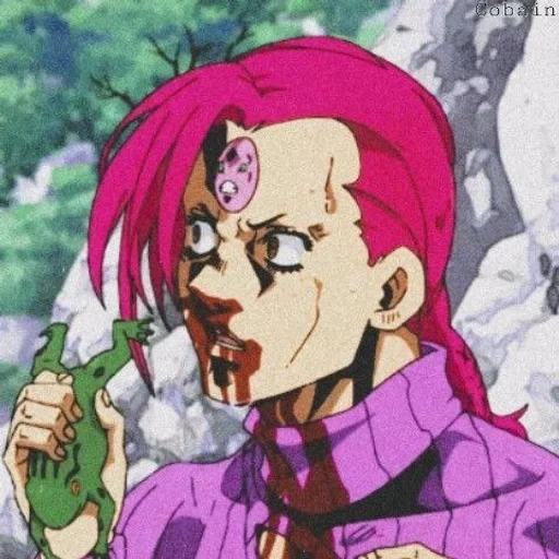 arte di jojo, giorgio doppio, vingall doppio, doppiogiocho meme, doppio giorgio mima