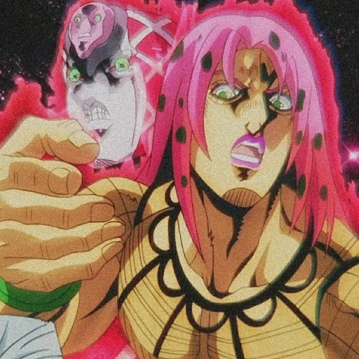 jojo il diavolo, giorgio diavolo, jojo king crimson, golden crimson jojo, re diavolo krimson