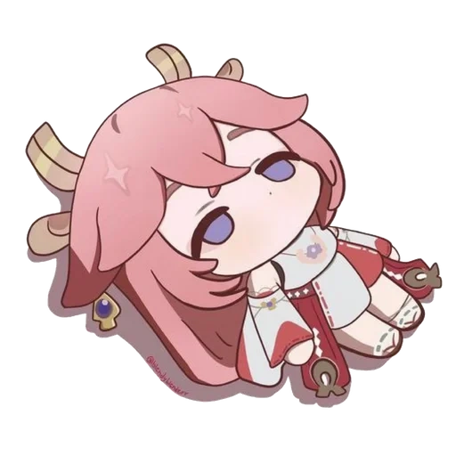 chibi, gacha, yae miko, chibi cute, lovely anime characters