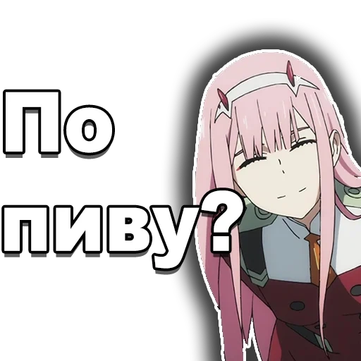 animation, zero two, anime girl, cartoon characters, anime darling in the franxx