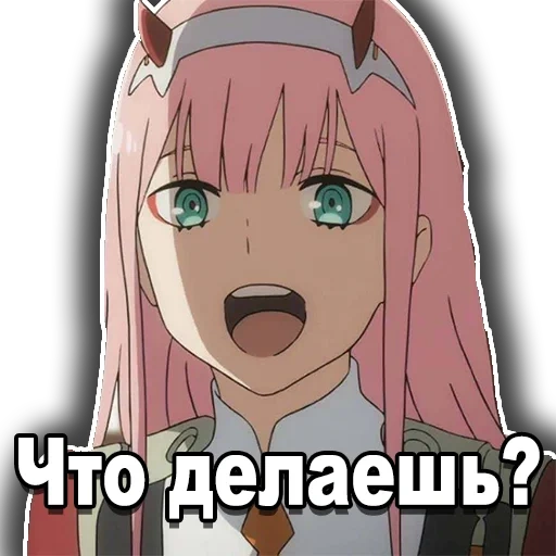 zero two, 02 animation, cartoon cute, cartoon character, 02 animation is cute in franks