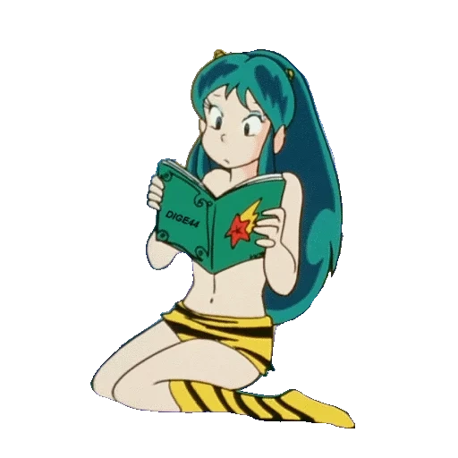 девушки аниме, аниме девушки, urusei yatsura, персонажи аниме, йоба urusei yatsura