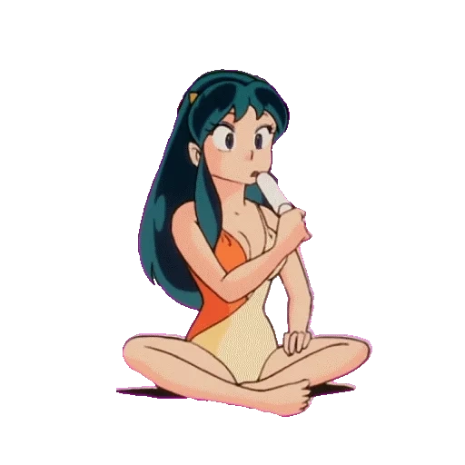 девушки аниме, персонажи аниме, urusei yatsura гарем