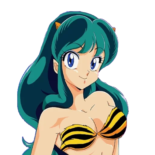 девушки аниме, urusei yatsura, персонажи аниме, urusei yatsura шинобу, urusei yatsura бикини