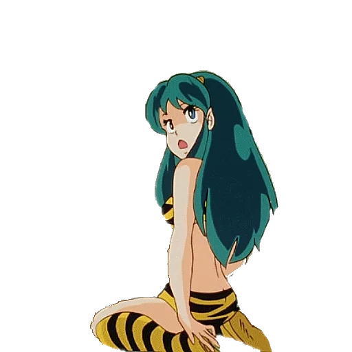 девушки аниме, аниме девушки, urusei yatsura