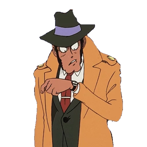 lupin, человек, zenigata koichi, люпен 3 инспектор зенигата, люпен 3 первый kouichi zenigata