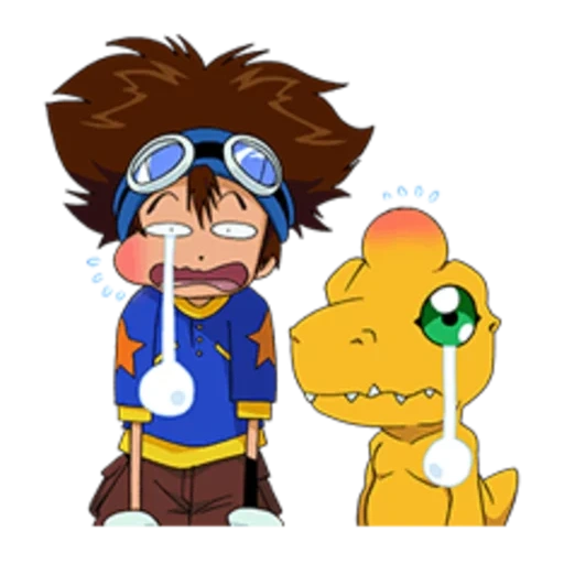 animation, digimon, cartoon characters, digimon sticker, yanggu taiyidi jimeng