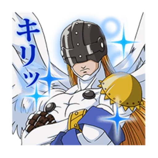 anime, digimon, der engel von digimon, angel anime art, anime guardian