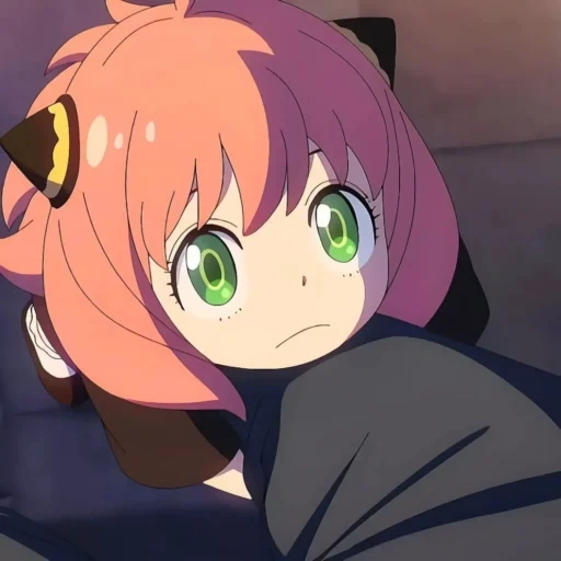 animación, animación linda, personajes de animación, kawaii anime girl, captura de pantalla de anya fogg