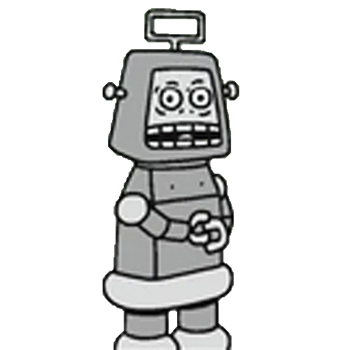 robot, robot, sirkuit robot, robot kartun, ilustrasi robot